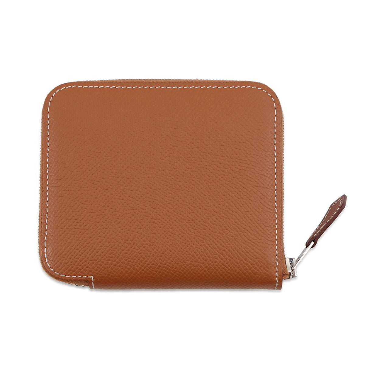 Hermes Gold Epsom Leather Coin Purse/Coin Case (Pre-Owned)
