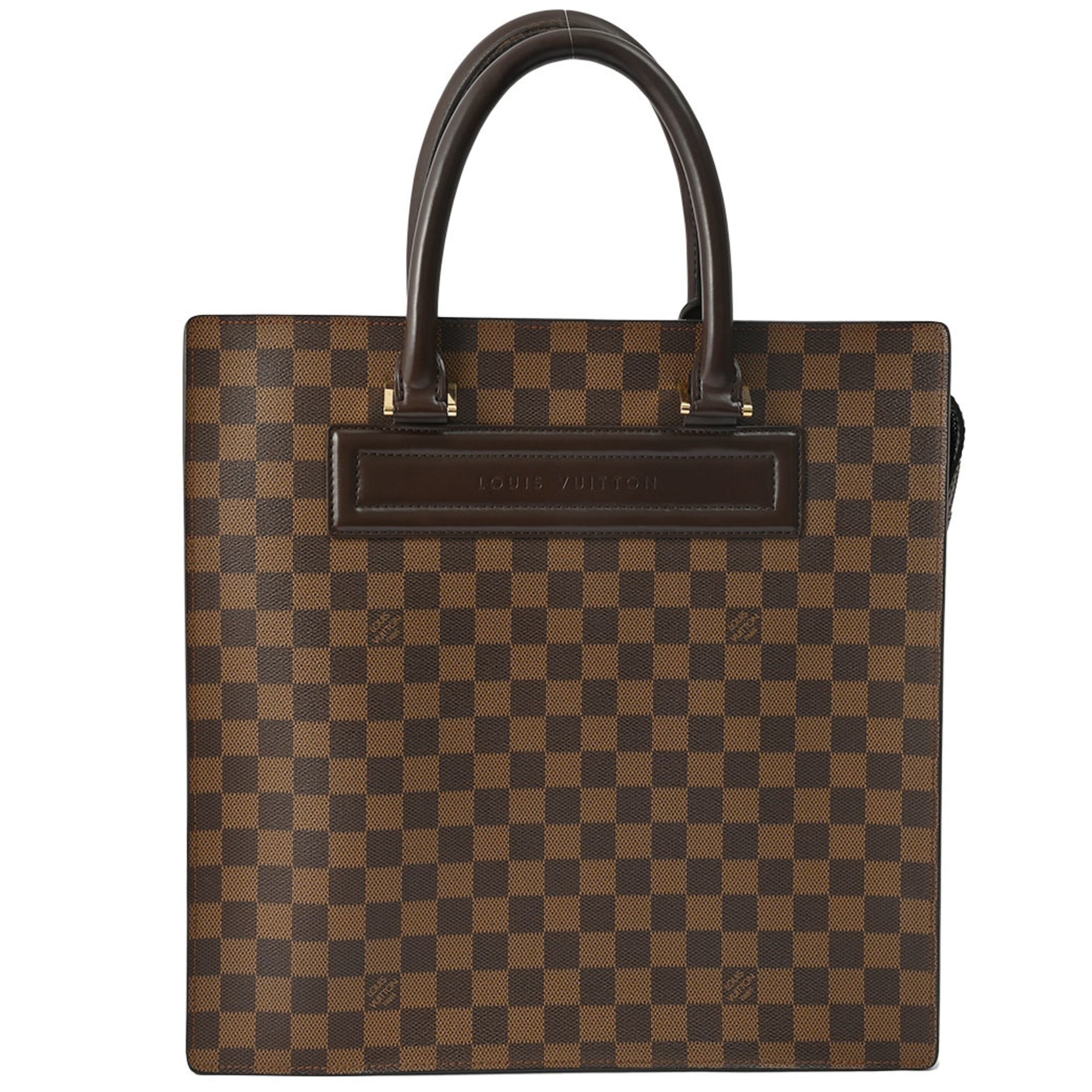 Louis Vuitton Damier Canvas Ebene Or Canvas Damier Canvas Handbag Tote Bag (Pre-Owned)