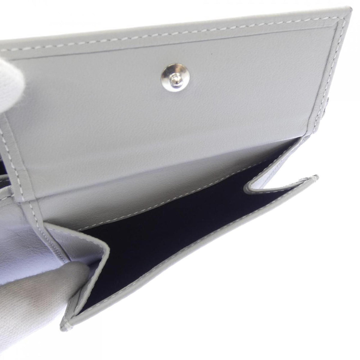Christian Dior Gray Wallet (Bi-Fold) (Pre-Owned)