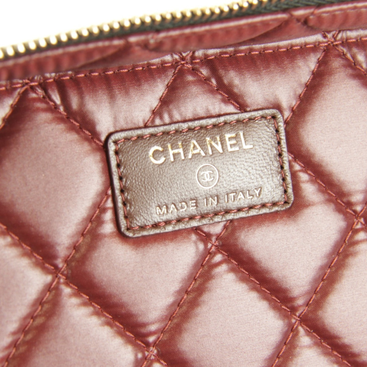 Chanel Black Leather Vanity Bag (Pre-Owned)