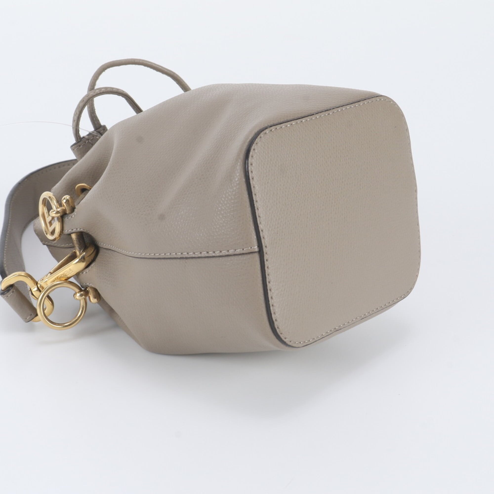 Fendi Leather Handbag Tote Bag (Pre-Owned)