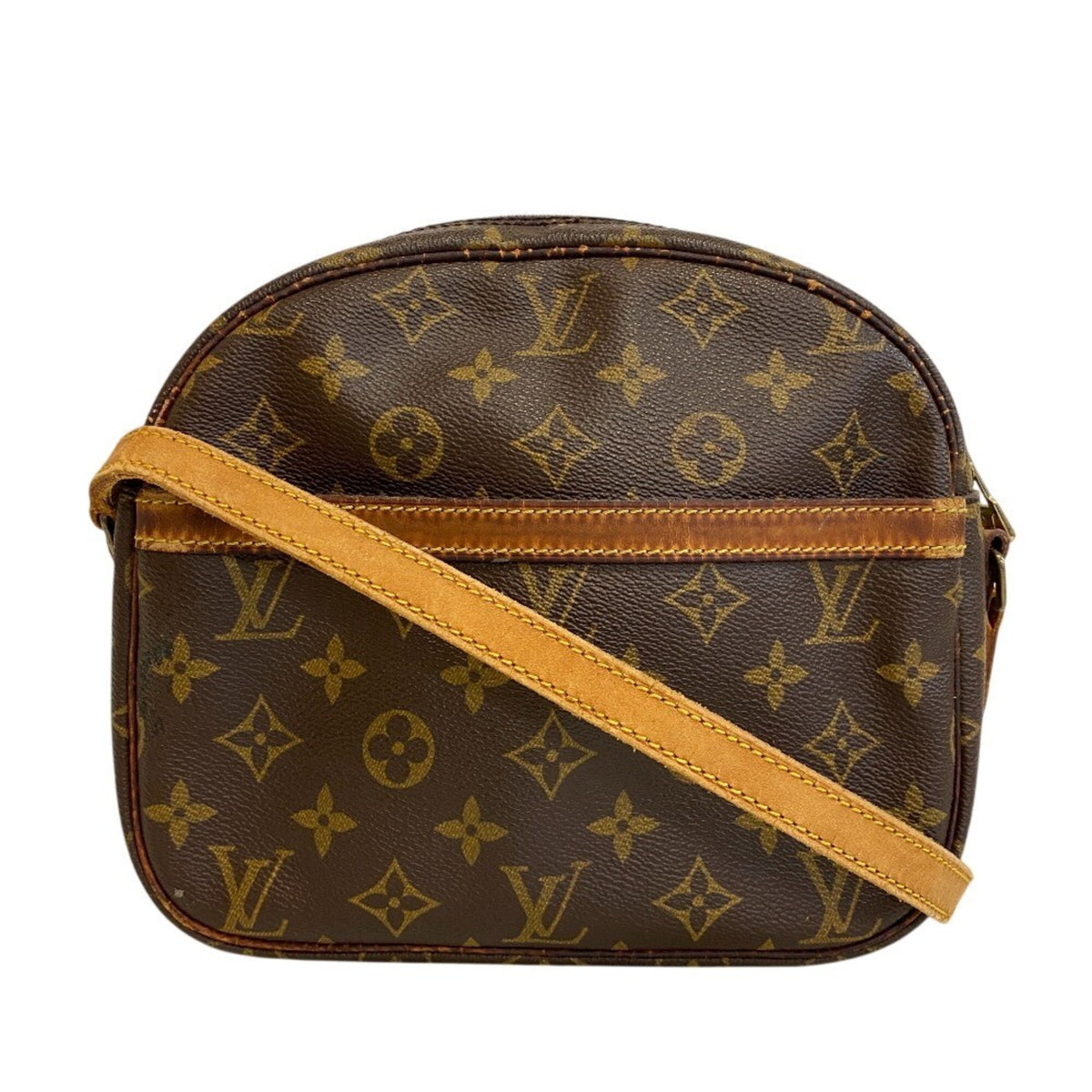 Louis Vuitton Brown Leather Shoulder Bag (Pre-Owned)