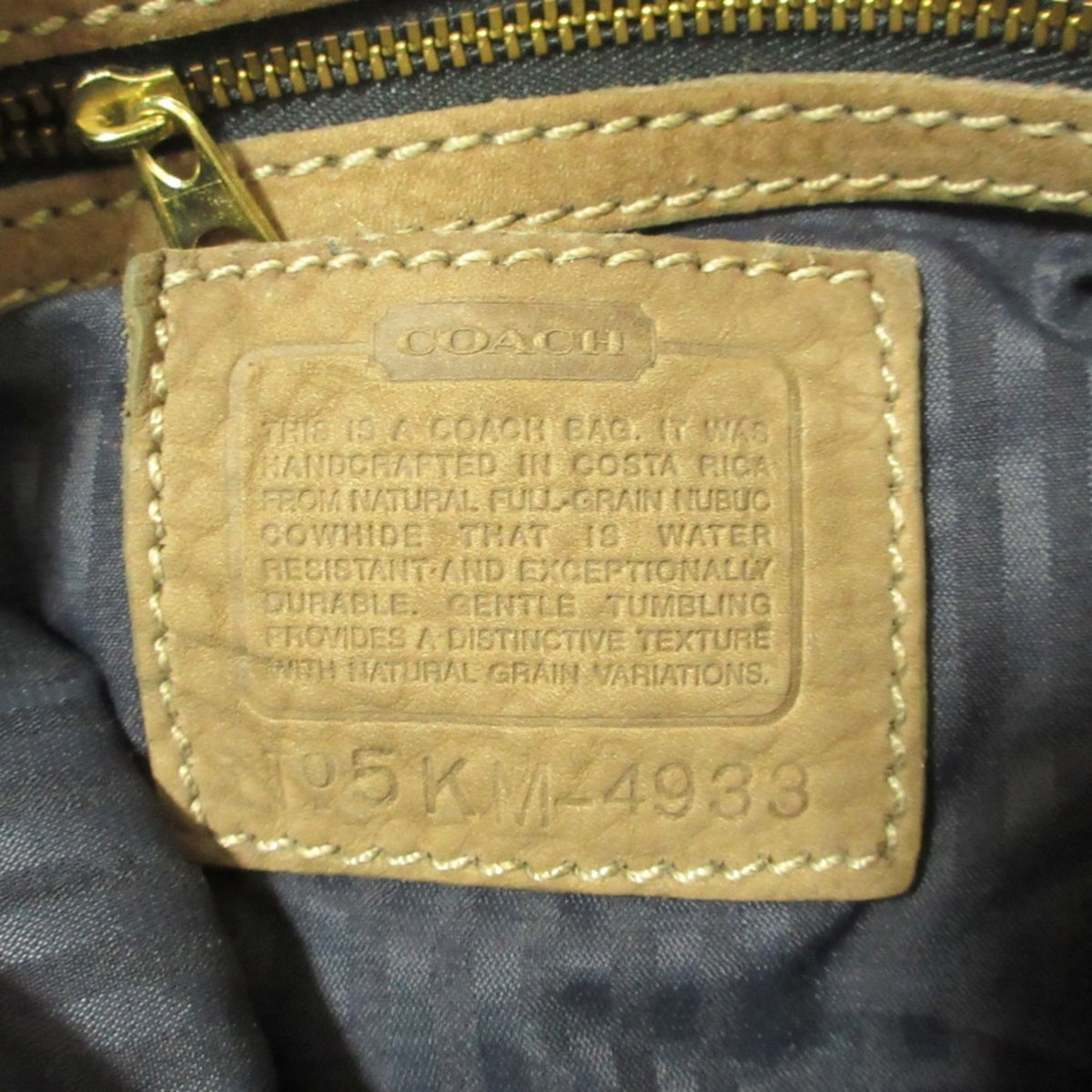 Coach Brown Leather Shoulder Bag (Pre-Owned)