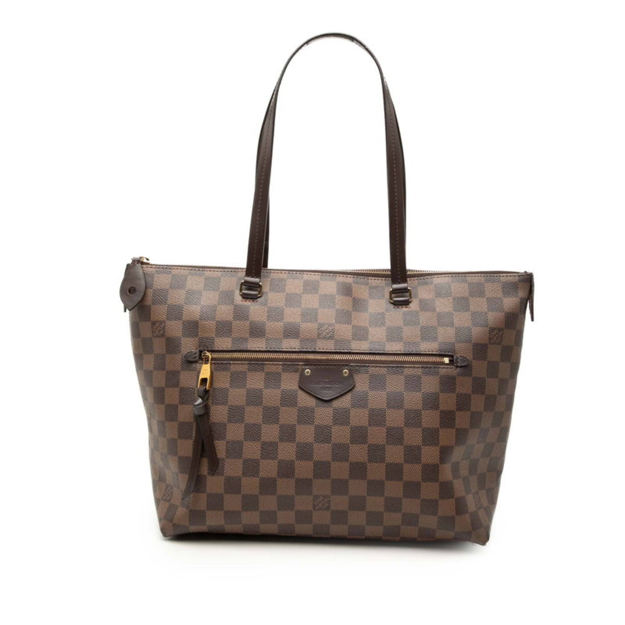 Louis Vuitton Brown Pvc Leather Shoulder Bag Tote Bag (Pre-Owned)