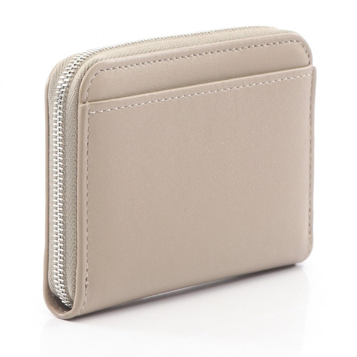 Loewe Beige Leather Coin Purse/Coin Case (Pre-Owned)