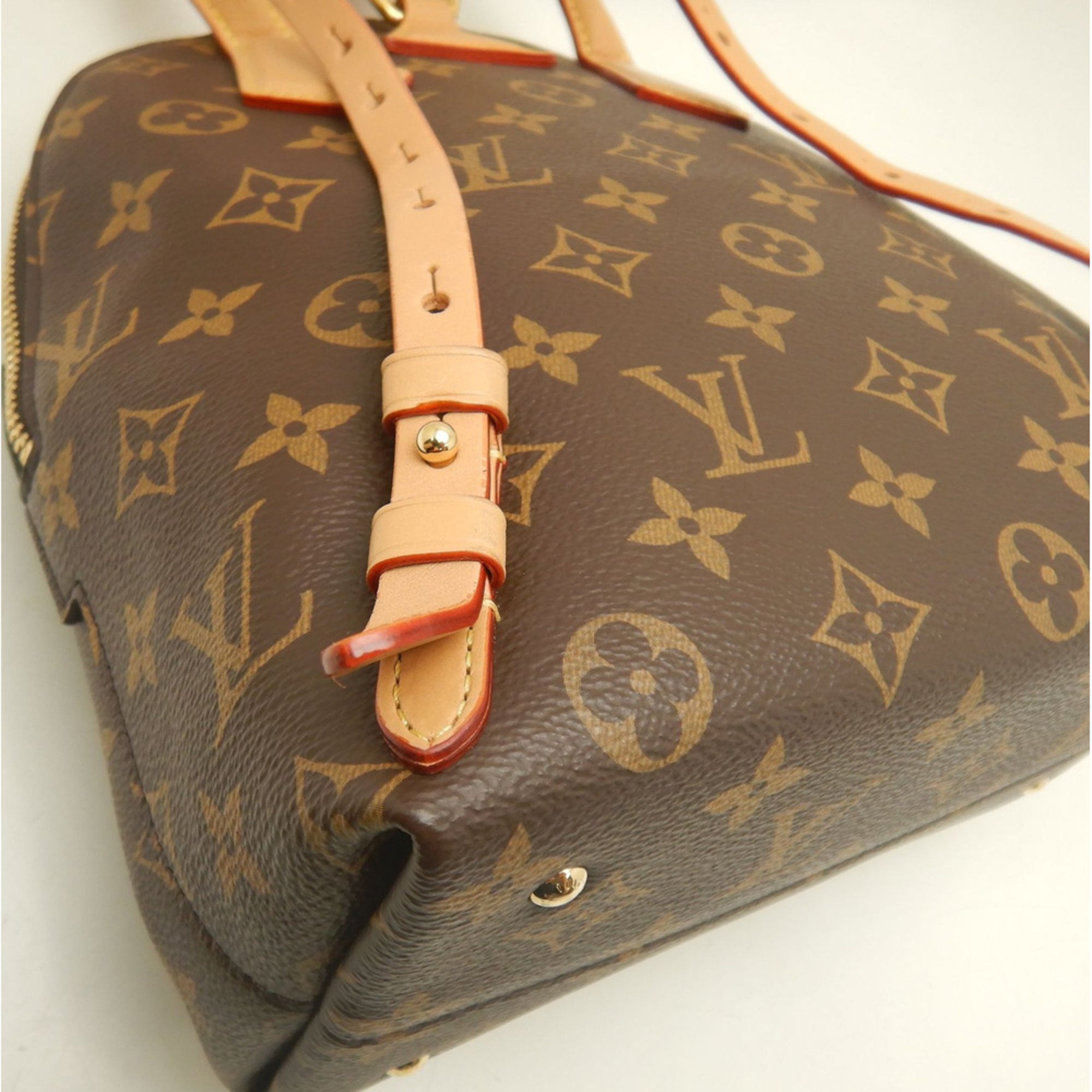 Louis Vuitton Brown Monogram Canvas Backpack (Pre-Owned)