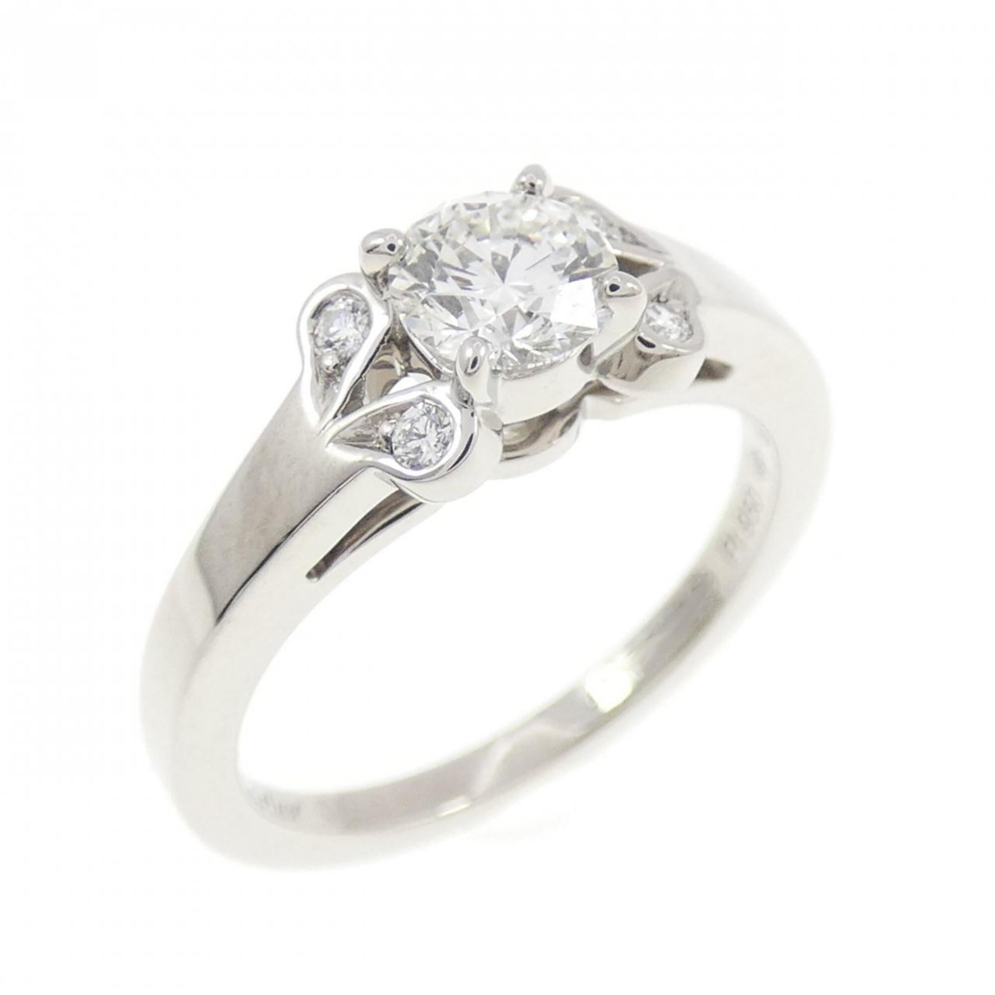Cartier Platinum Platinum 950 Band Ring (Pre-Owned)
