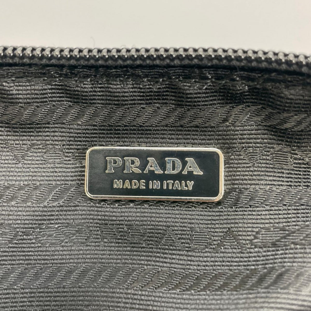 Prada Black Nylon Pouch (Pre-Owned)