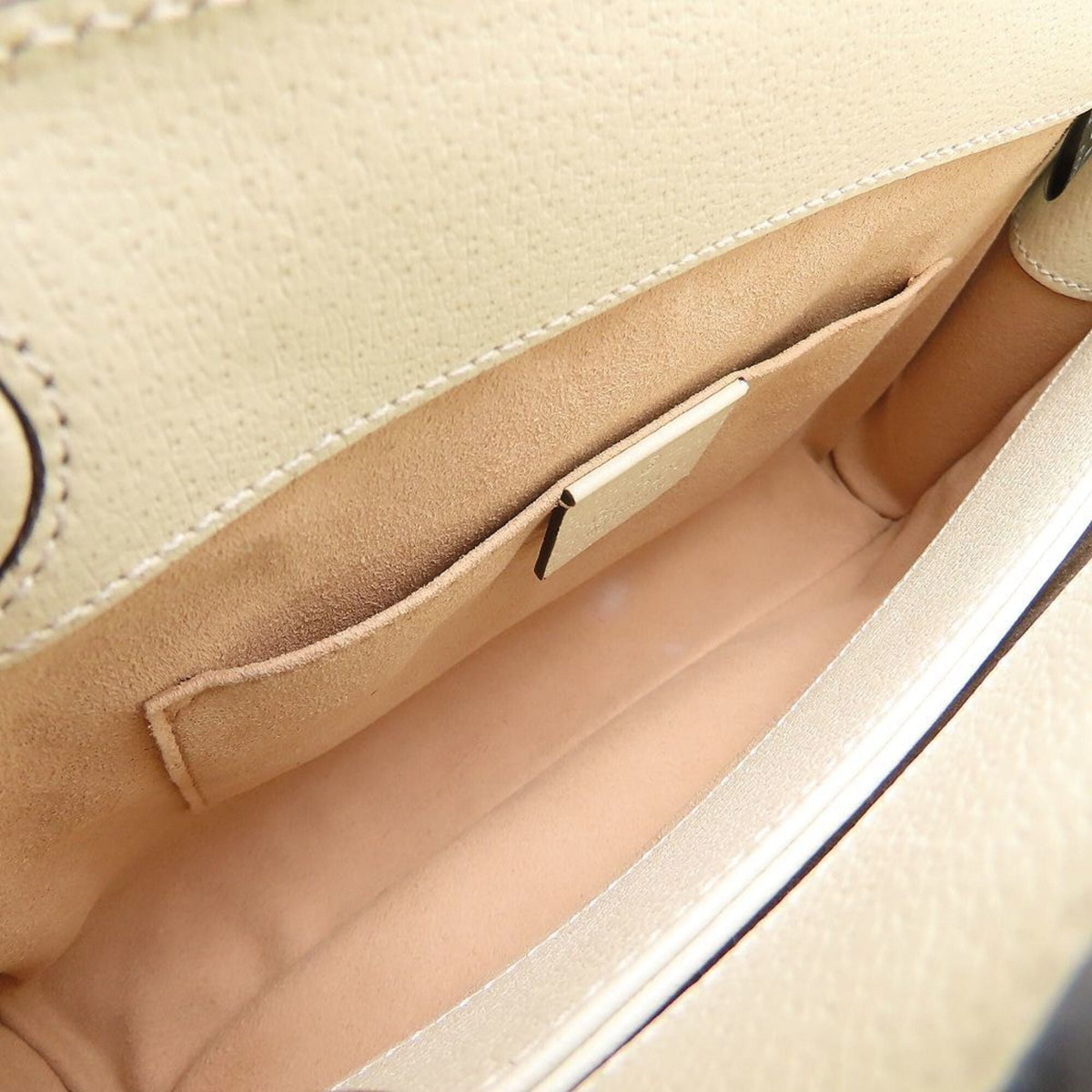 Gucci Flora Beige Multi-Color White Gg Supreme Canvas Leather Shoulder Bag (Pre-Owned)