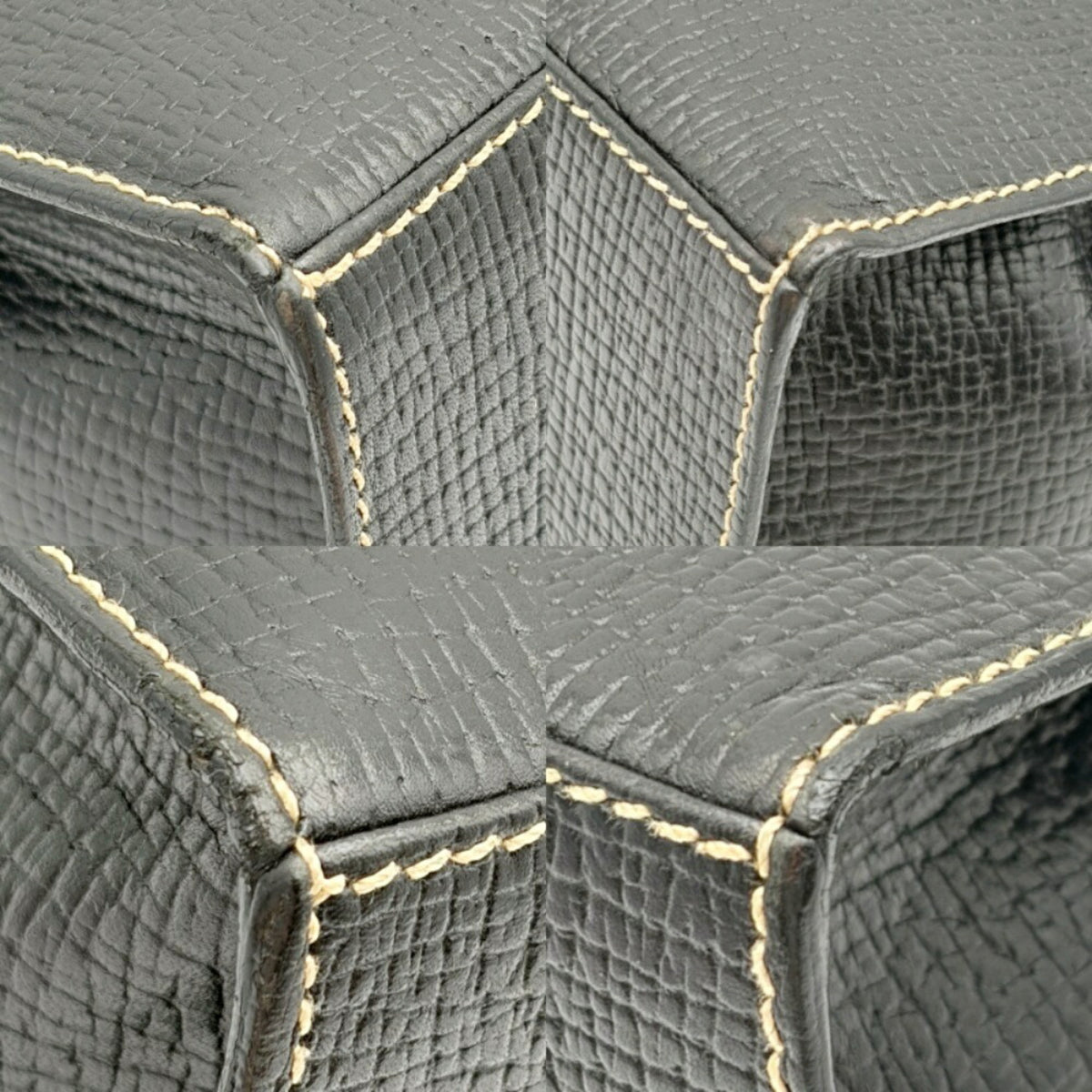 Loewe Barcelona Black Leather Shoulder Bag (Pre-Owned)