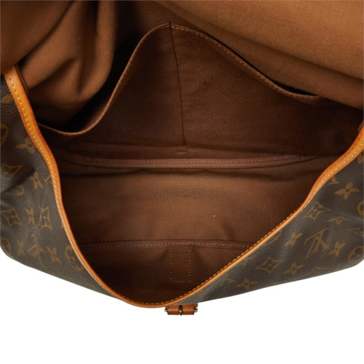 Louis Vuitton Monogram Brown Pvc Leather Shoulder Bag (Pre-Owned)