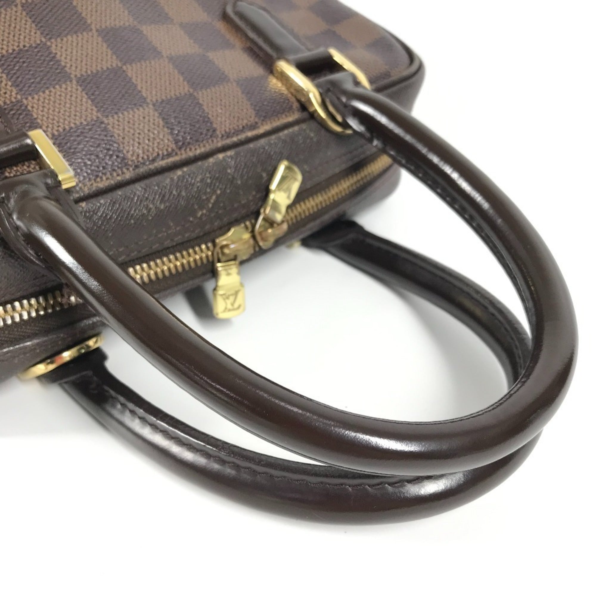 Louis Vuitton Brown Damier Canvas Ebene Damier Canvas Handbag (Pre-Owned)