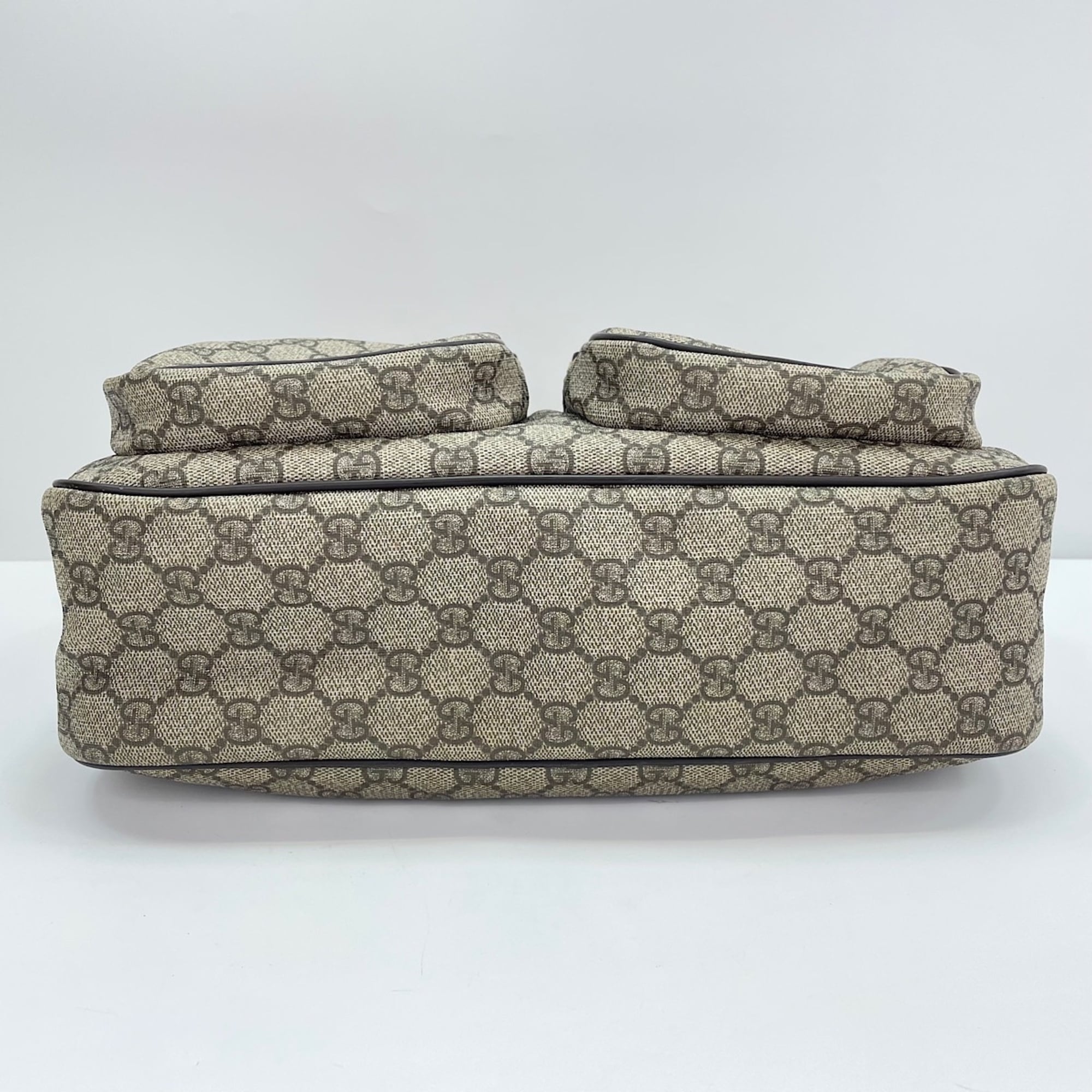 Gucci Gg Plus Beige Gg Plus Shoulder Bag (Pre-Owned)