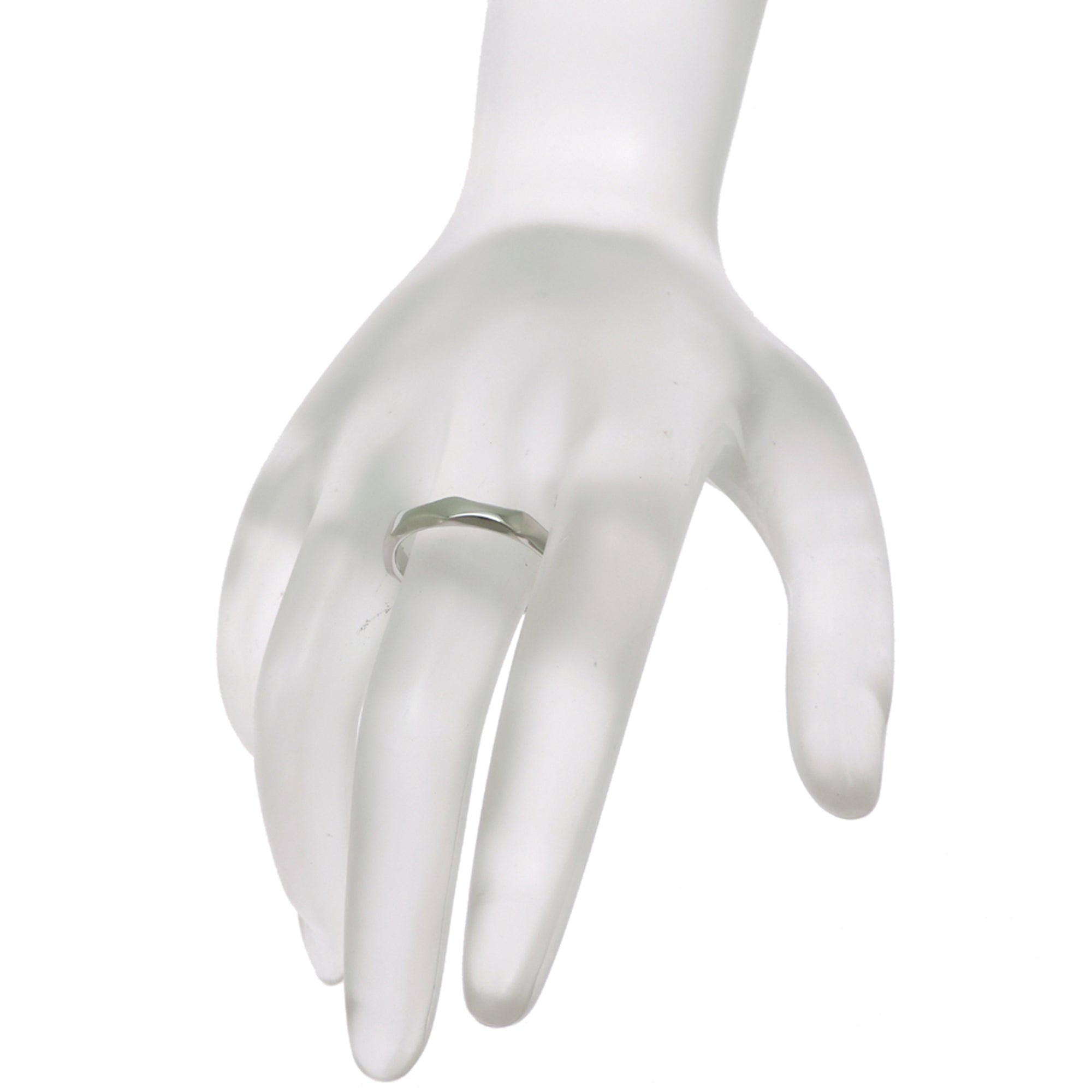 Bvlgari Platinum 950 Band Ring (Pre-Owned)