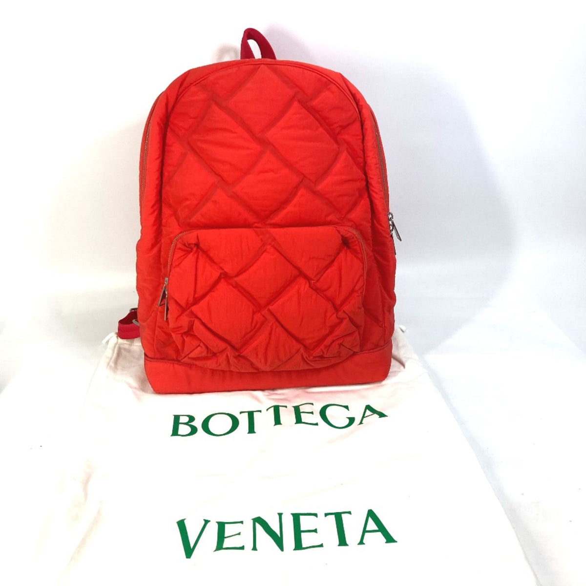 Bottega Veneta Red Cloth Backpack (Pre-Owned)