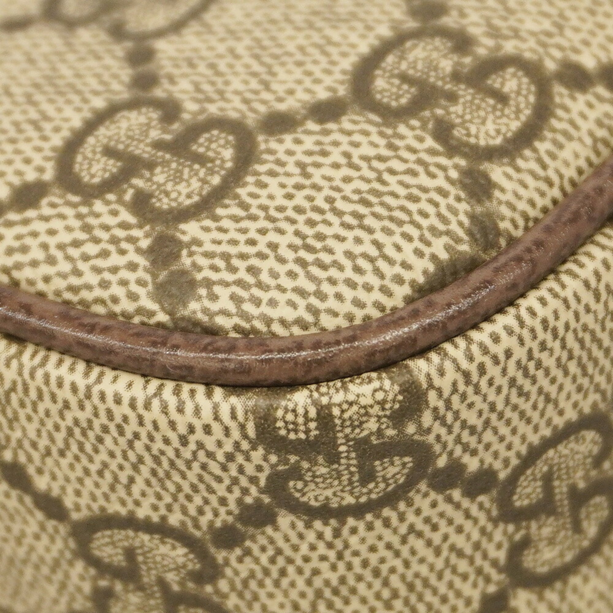 Gucci Brown Pvc Shoulder Bag (Pre-Owned)