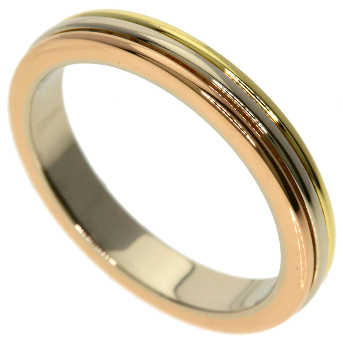 Cartier Yellow Gold (18K) Pink Gold (18K) White Gold (18K) Band Ring (Pre-Owned)