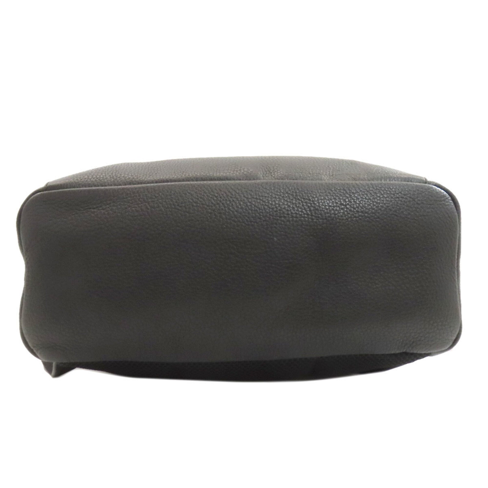 Fendi Black Leather Backpack (Pre-Owned)