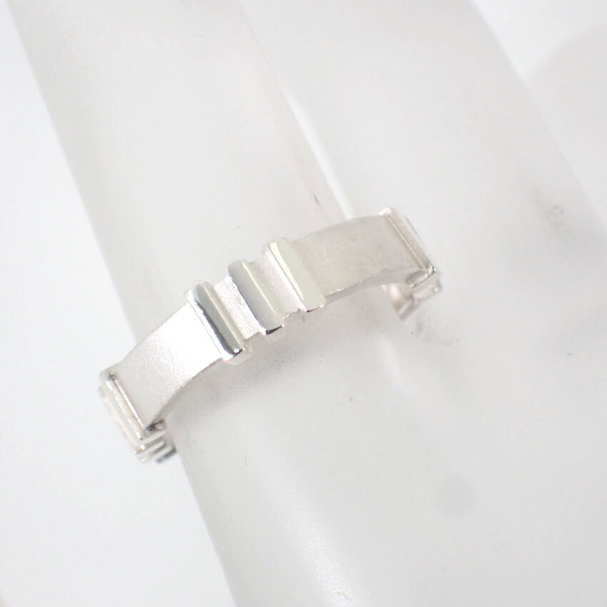 Tiffany Sterling Silver 925 Band Ring (Pre-Owned)