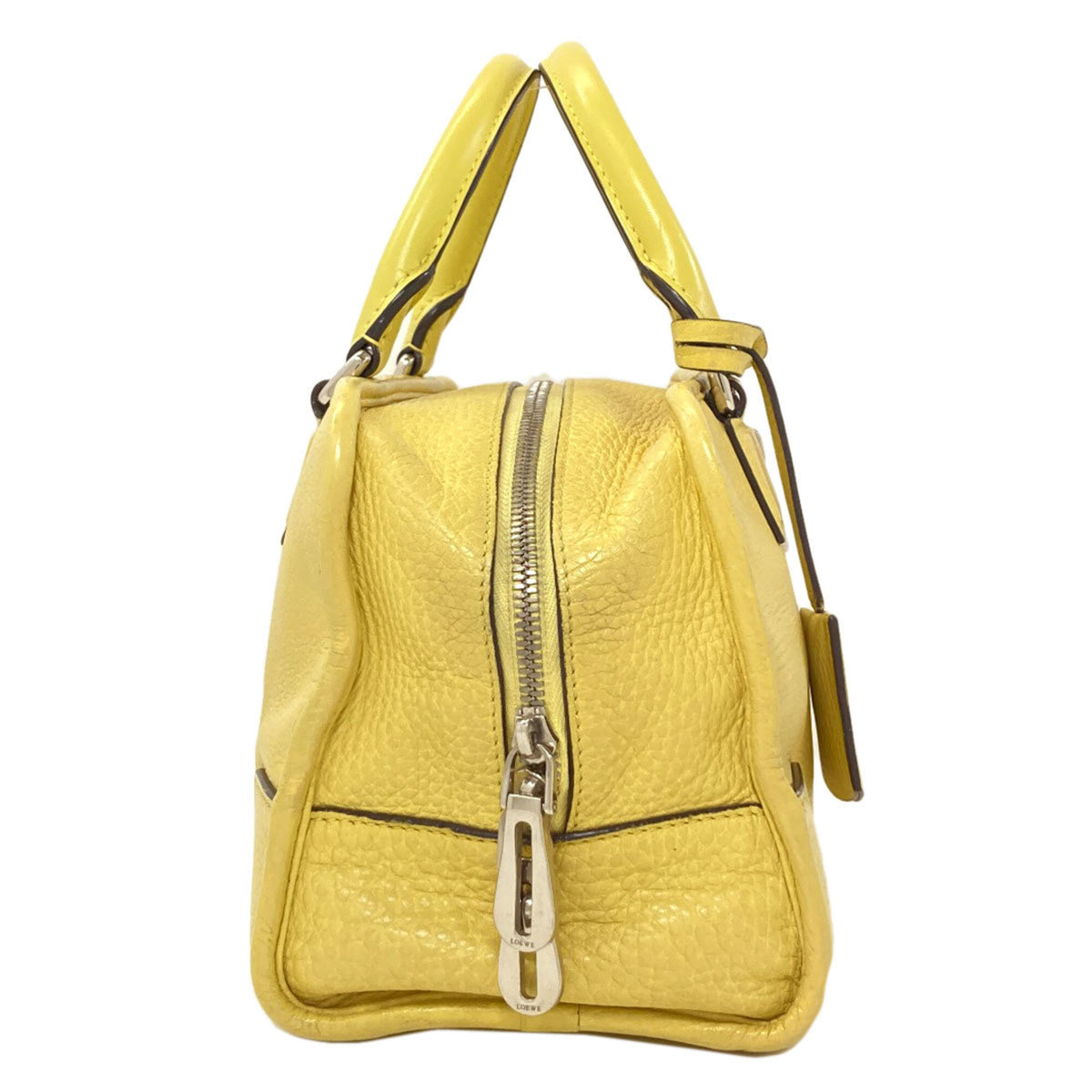 Loewe Yellow Leather Handbag (Pre-Owned)