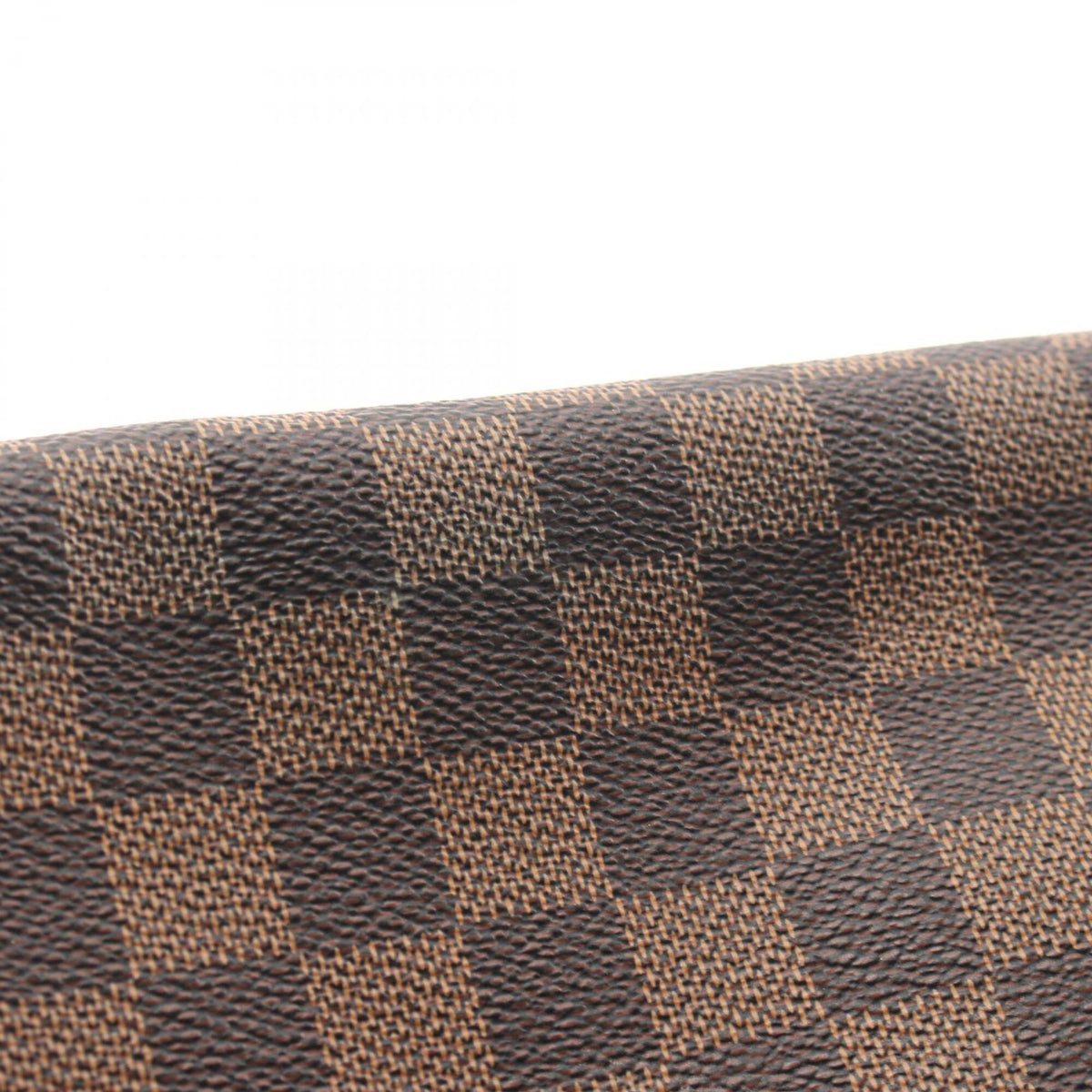 Louis Vuitton Brown Coated Canvas Pvc Damier Canvas Leather Handbag Shoulder Bag (Pre-Owned)