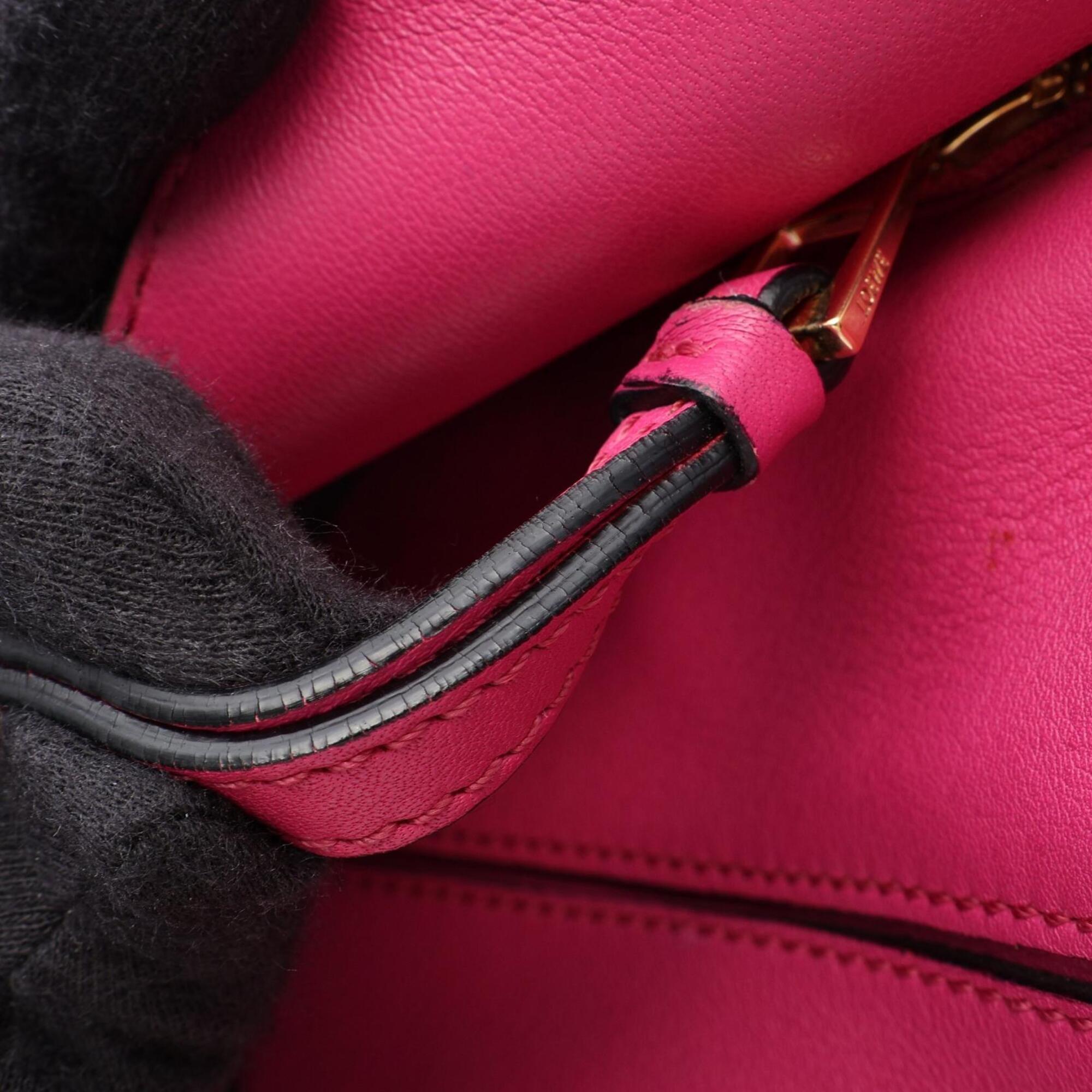 Loewe Pink Leather Handbag (Pre-Owned)