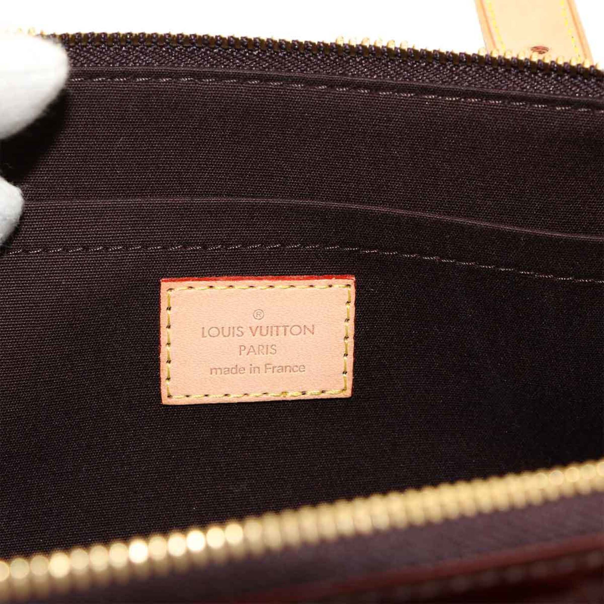 Louis Vuitton Amarante Monogram Vernis Handbag Shoulder Bag (Pre-Owned)
