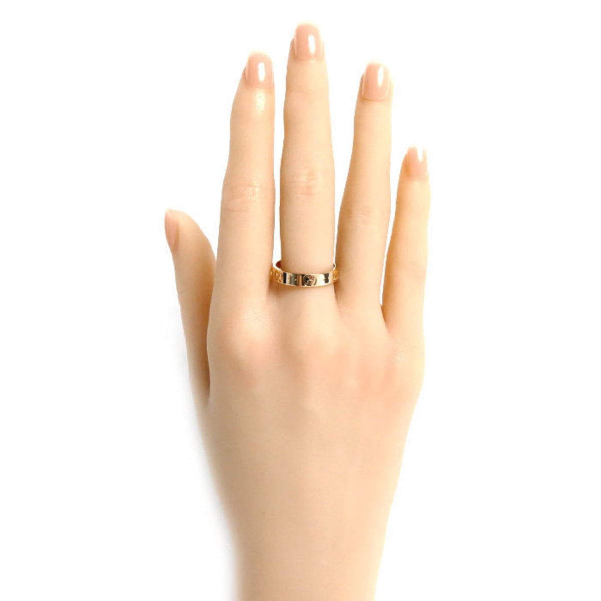 Gucci Pink Gold (18K) Band Ring (Pre-Owned)