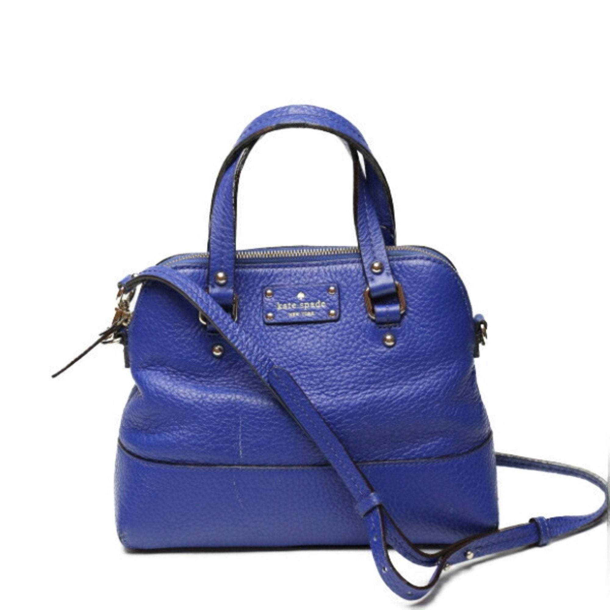 Kate Spade Blue Leather Handbag (Pre-Owned)