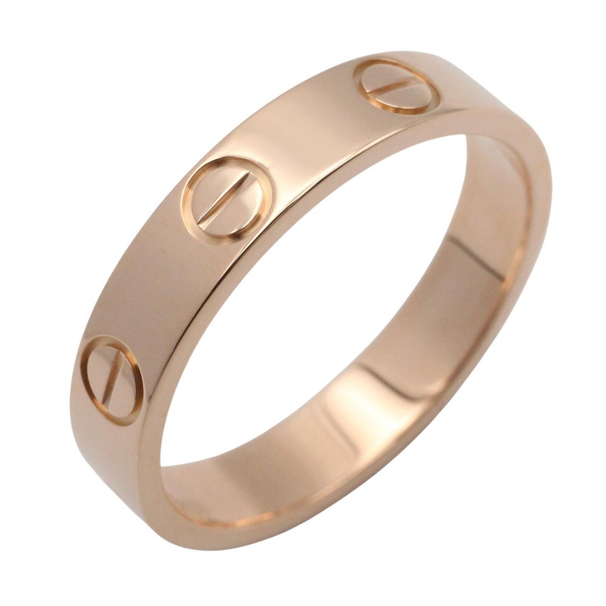Cartier Gold Pink Gold (18K) Band Ring (Pre-Owned)