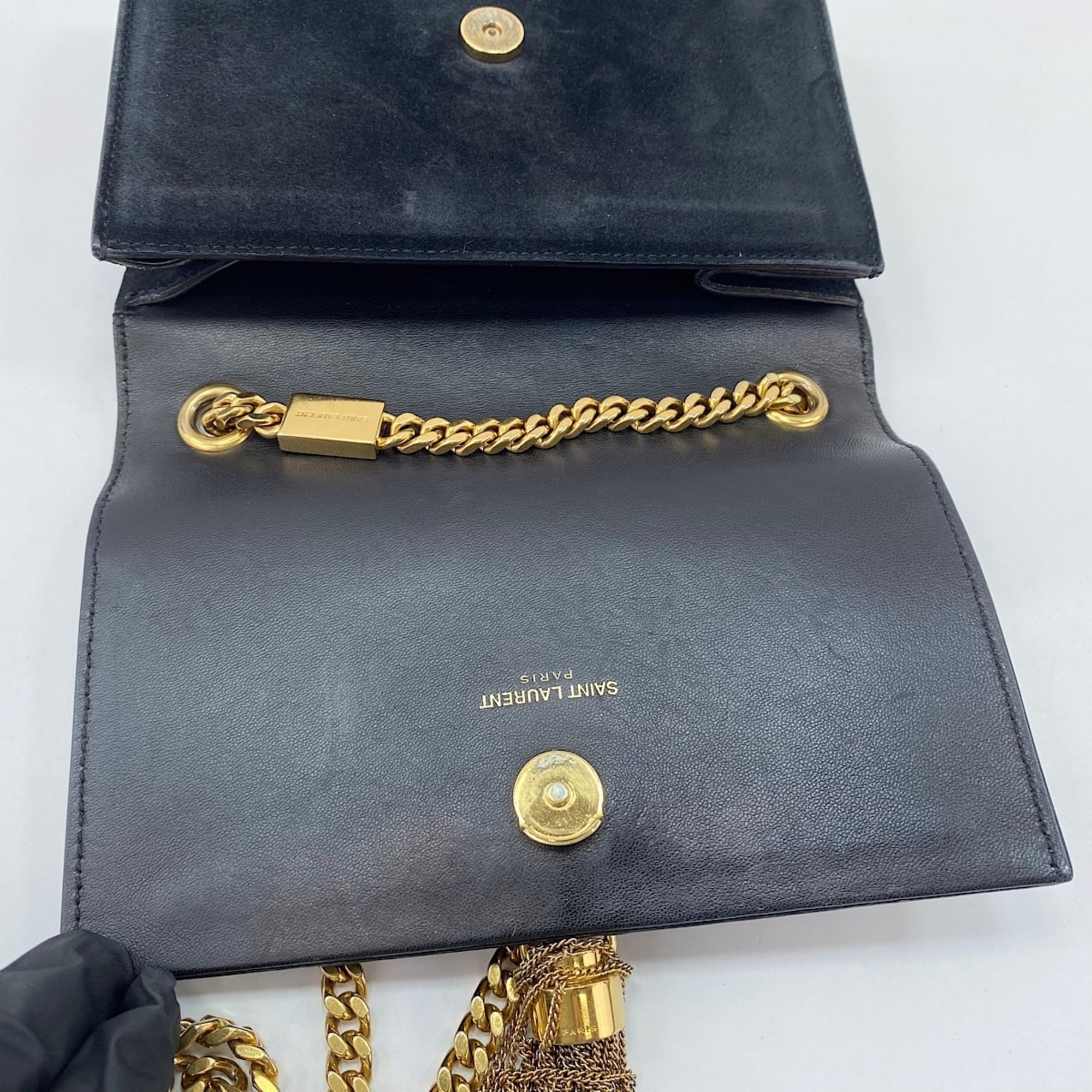 Yves Saint Laurent Black Shoulder Bag (Pre-Owned)
