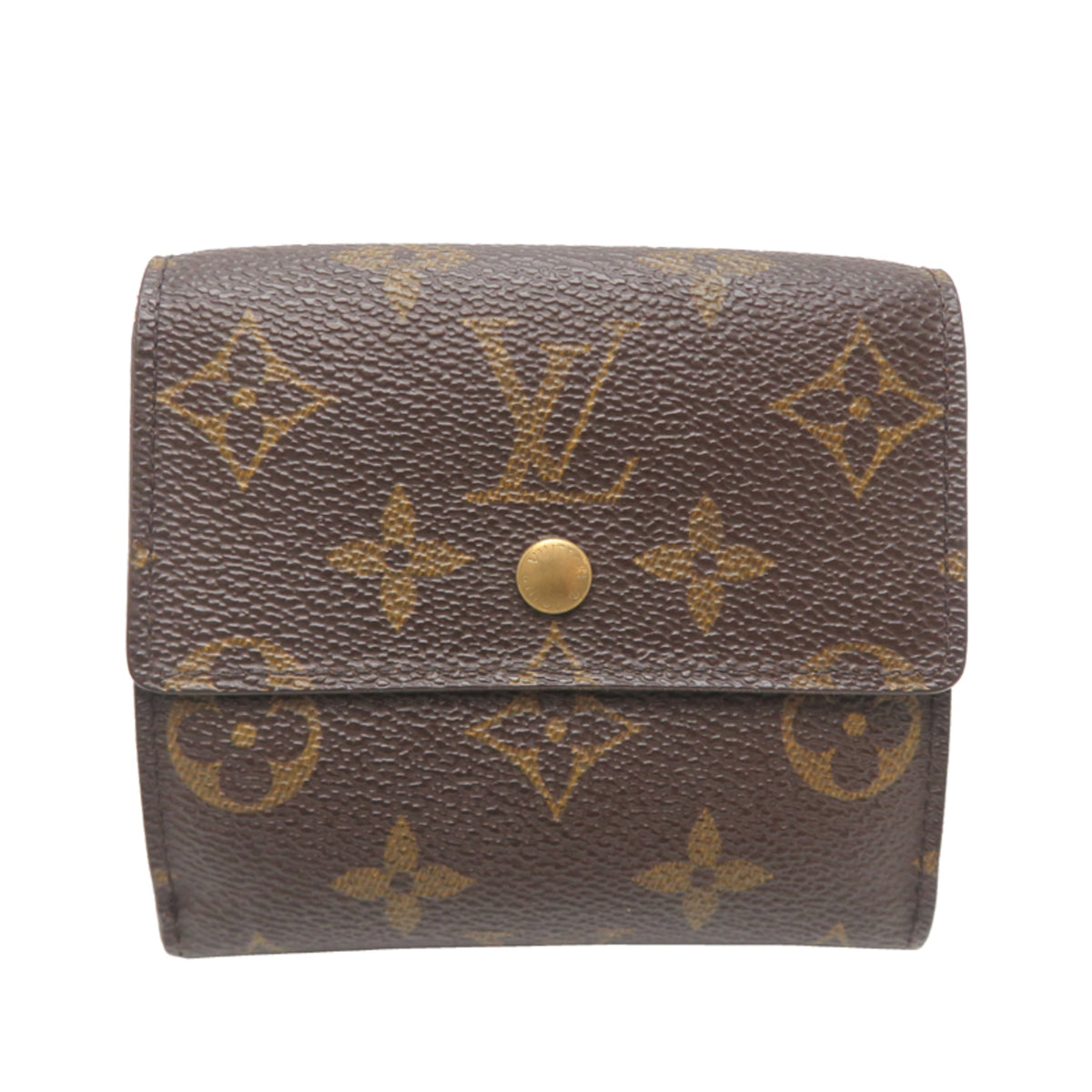 Louis Vuitton Brown Monogram Wallet (Bi-Fold) (Pre-Owned)