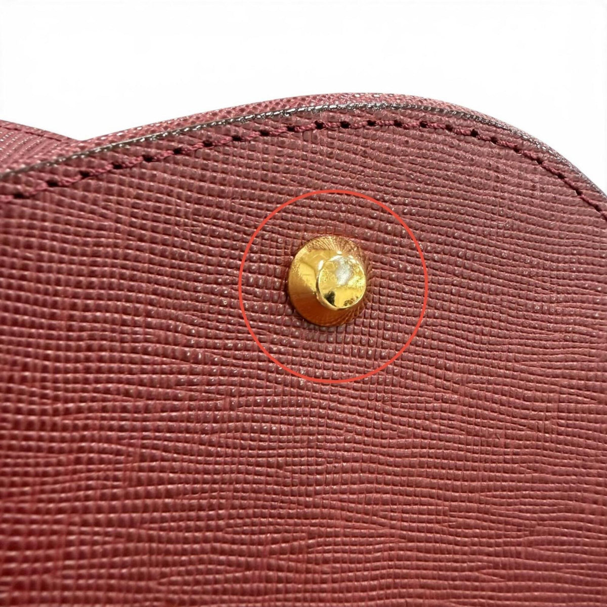 Burberry Beige Bordeaux Leather Tote Bag (Pre-Owned)