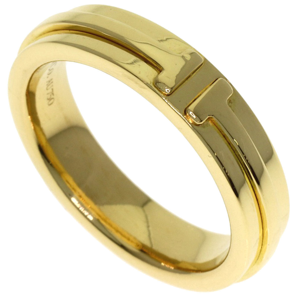 Tiffany Yellow Gold (18K) Band Ring (Pre-Owned)