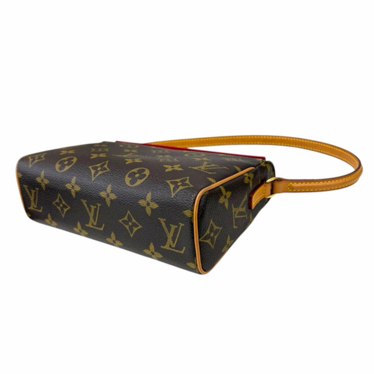 Louis Vuitton Brown Monogram Canvas Handbag (Pre-Owned)