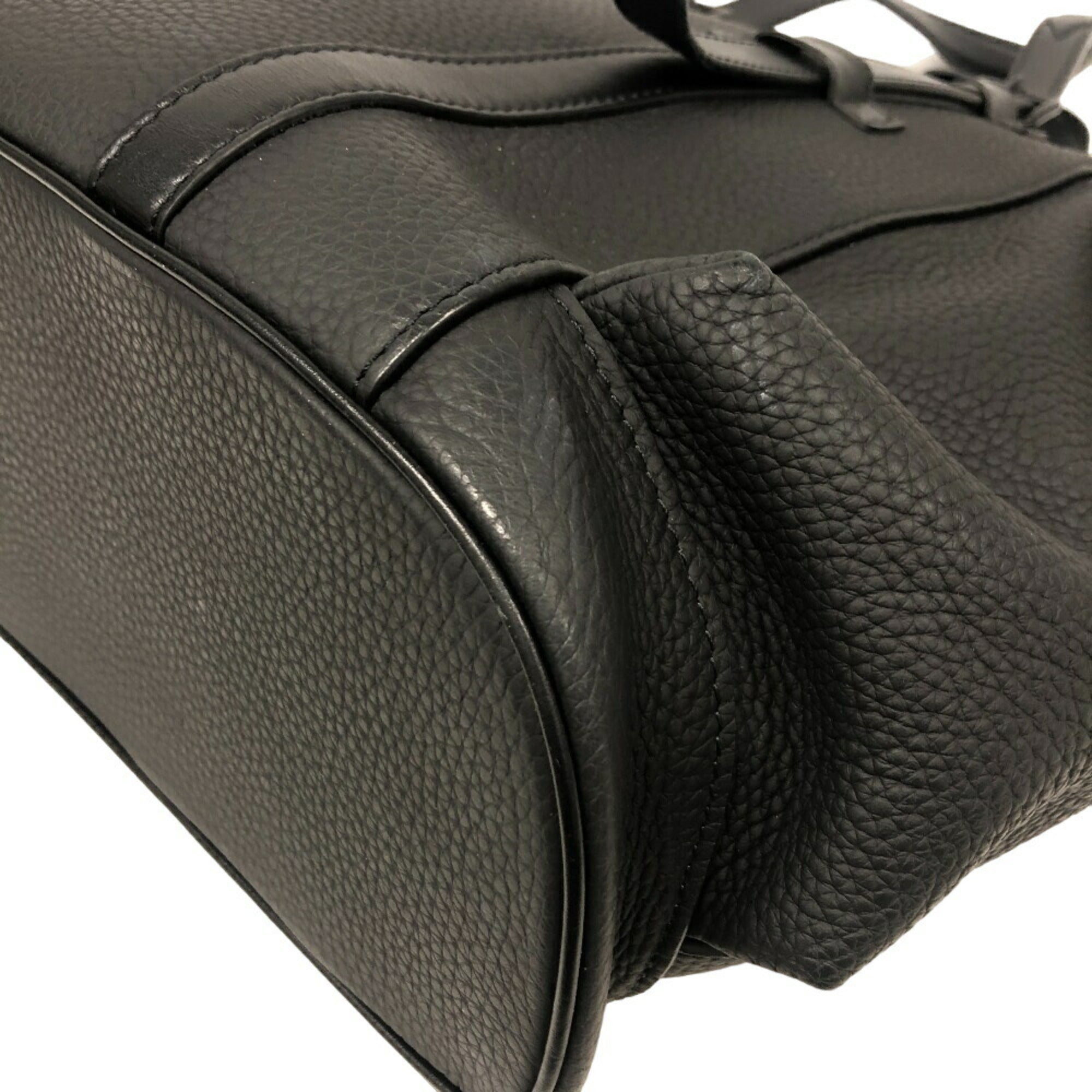 Louis Vuitton Taurillon Black Leather Tote Bag (Pre-Owned)