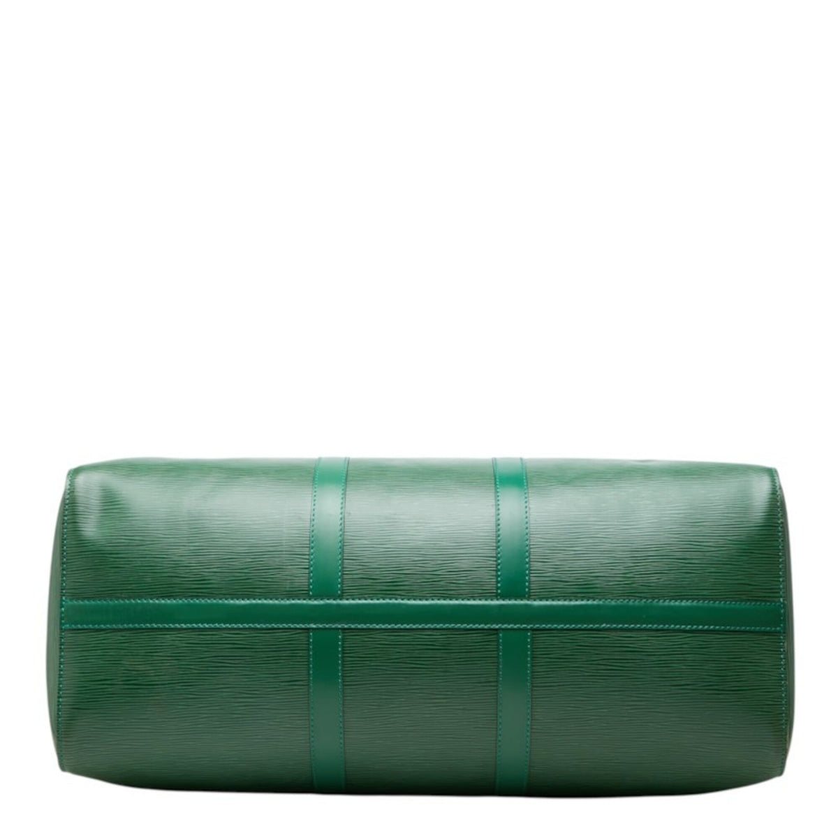 Louis Vuitton Borneo Green Leather Boston Bag (Pre-Owned)