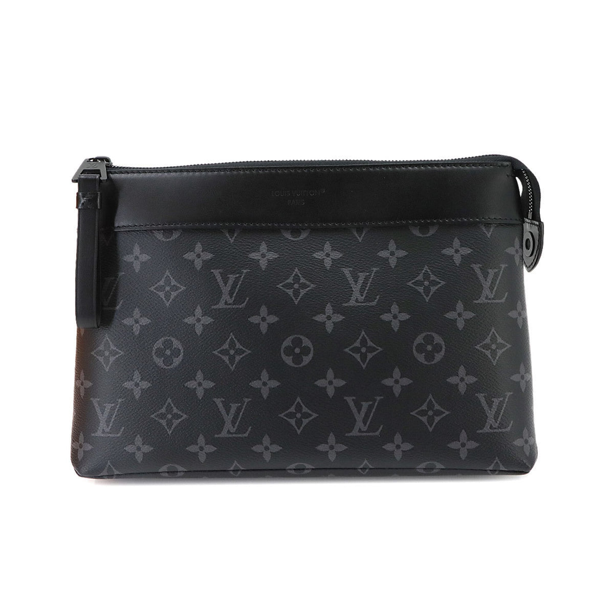 Louis Vuitton Black Monogram Eclipse Monogram Eclipse Clutch Bag Pochette (Pre-Owned)