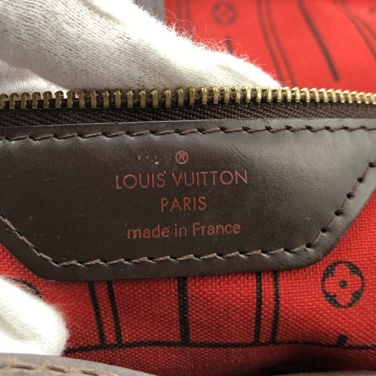 Louis Vuitton Brown Damier Canvas Tote Bag (Pre-Owned)