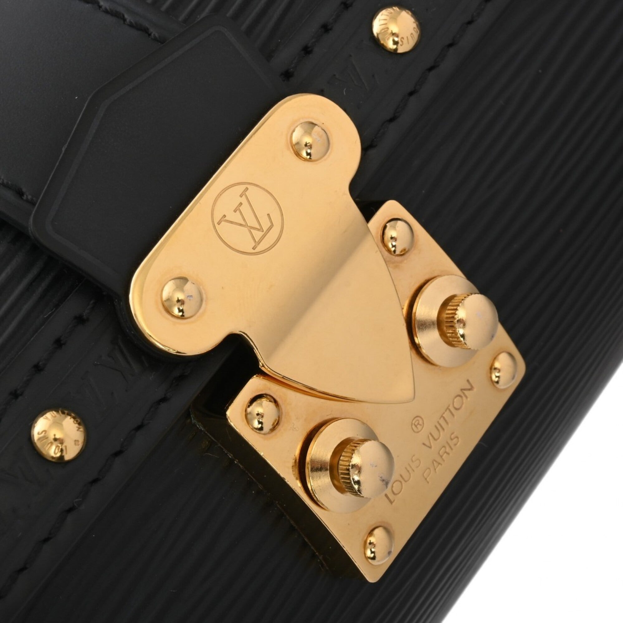 Louis Vuitton Noir Epi Leather Shoulder Bag (Pre-Owned)