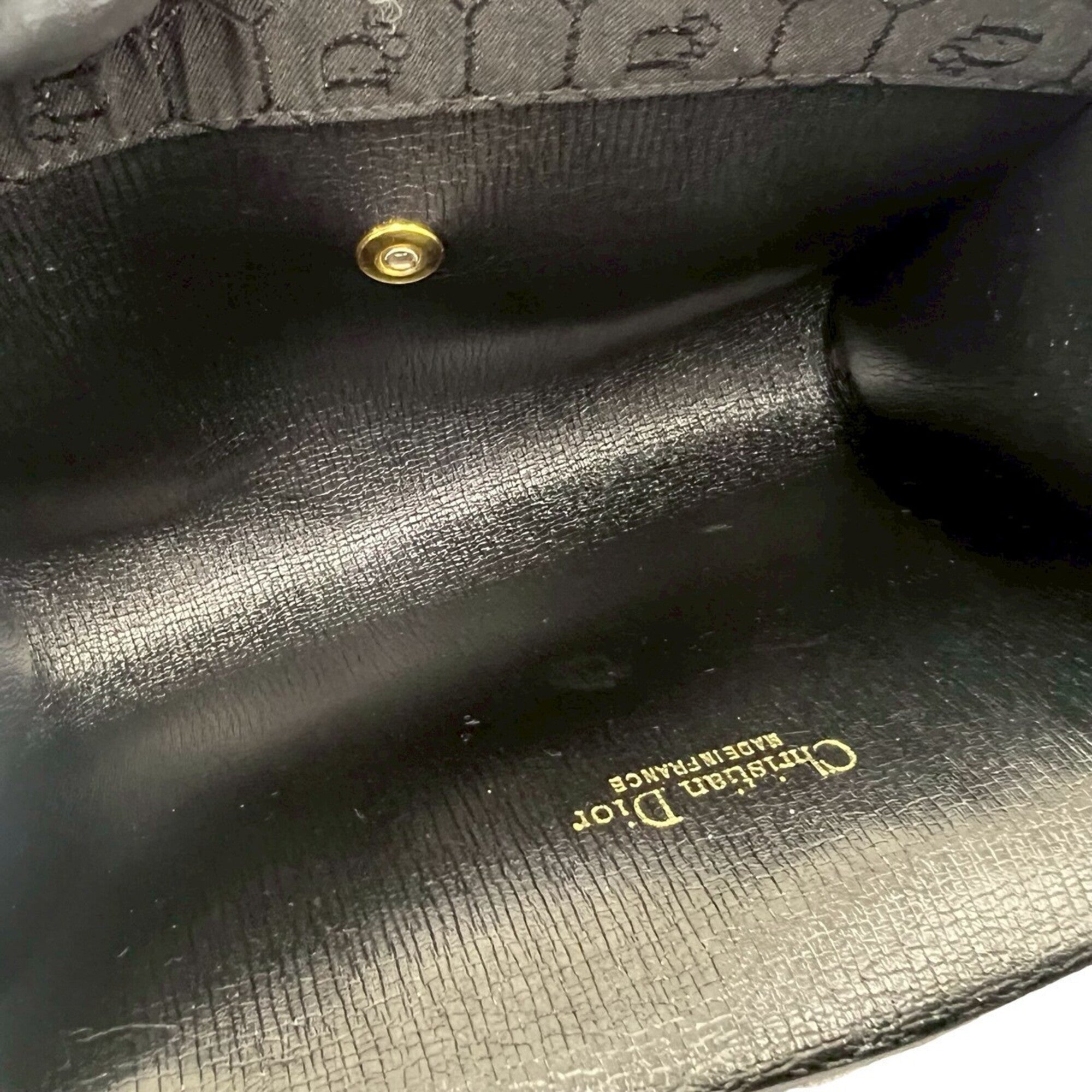 Christian Dior Black Nylon Pochette Shoulder Bag (Pre-Owned)