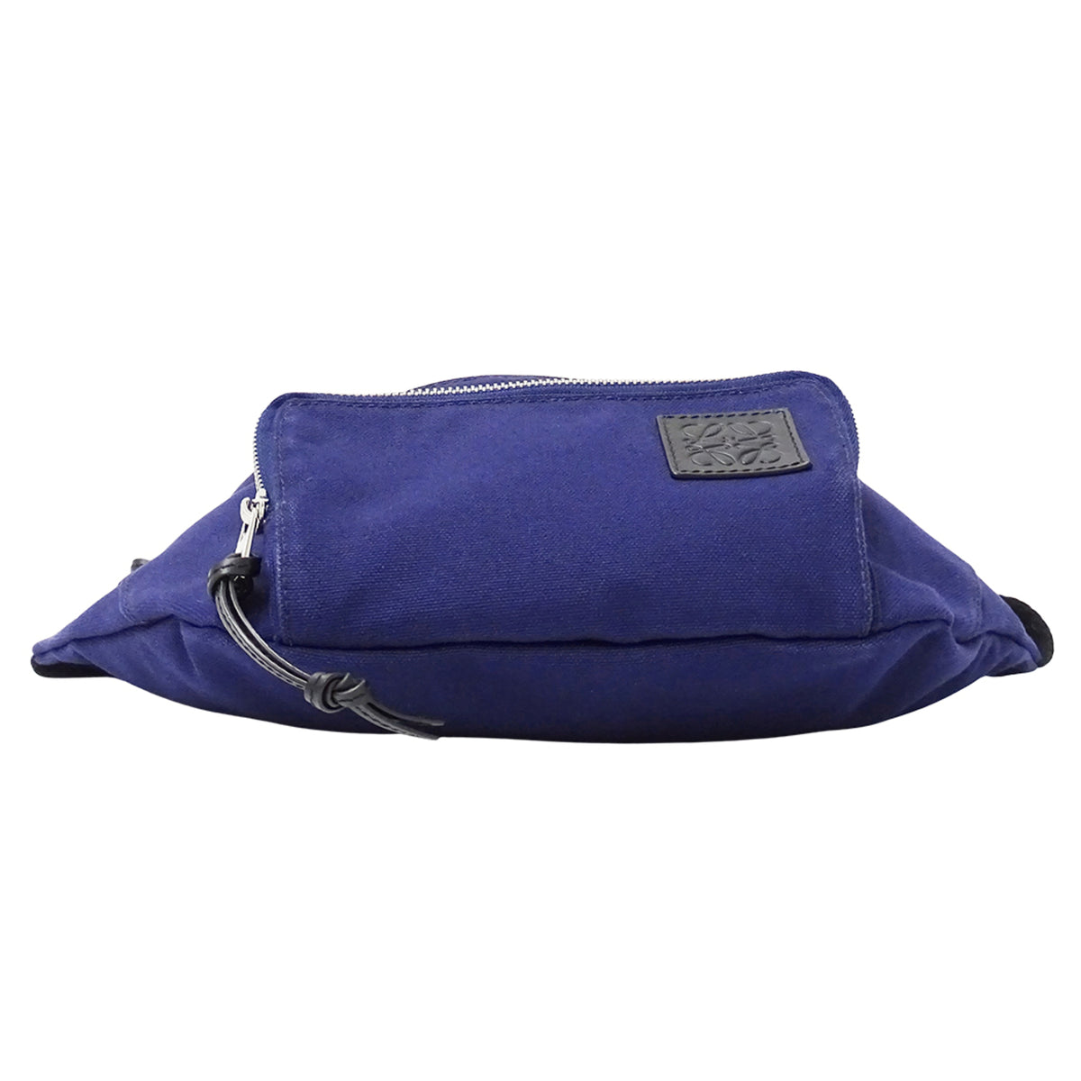 Loewe Navy Canvas Sling Bag (Pre-Owned)
