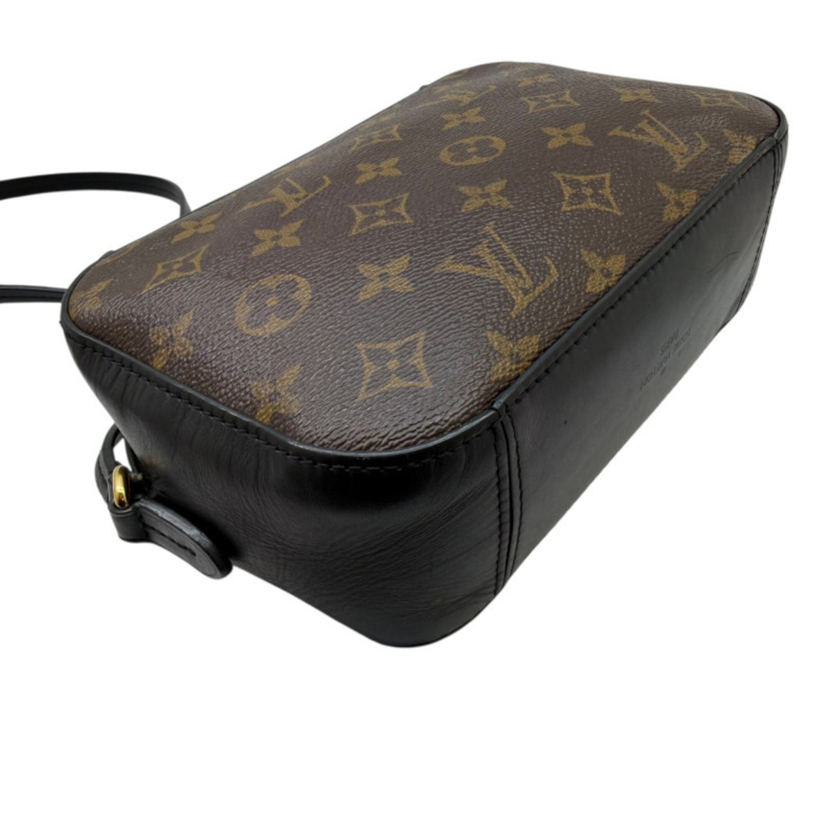 Louis Vuitton Black Brown Freesia Monogram Monogram Shoulder Bag (Pre-Owned)