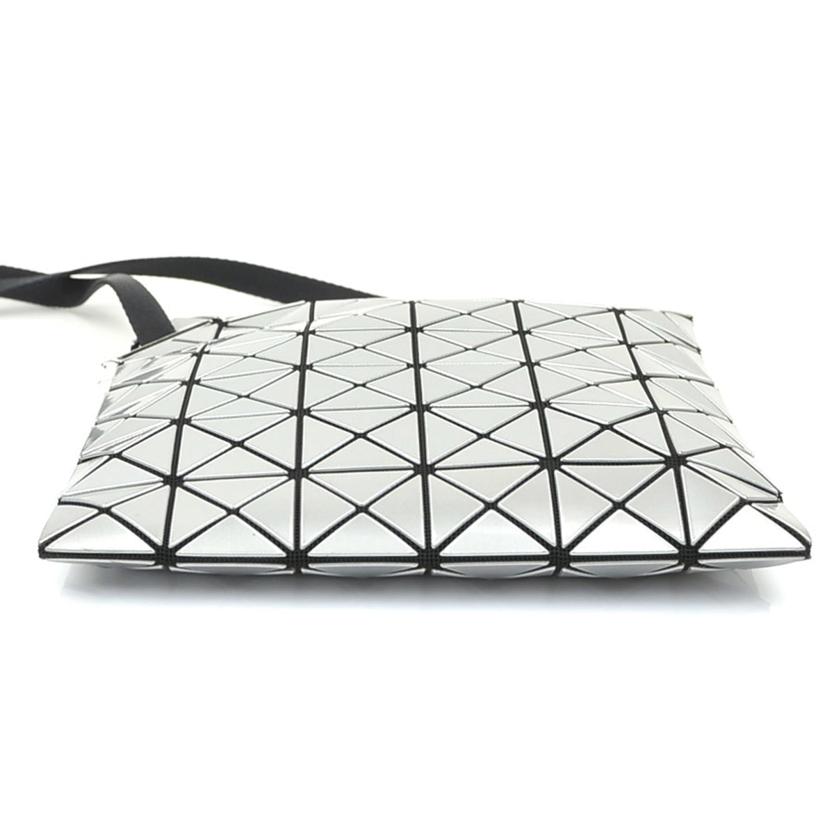 Issey Miyake Gray Pvc Shoulder Bag (Pre-Owned)