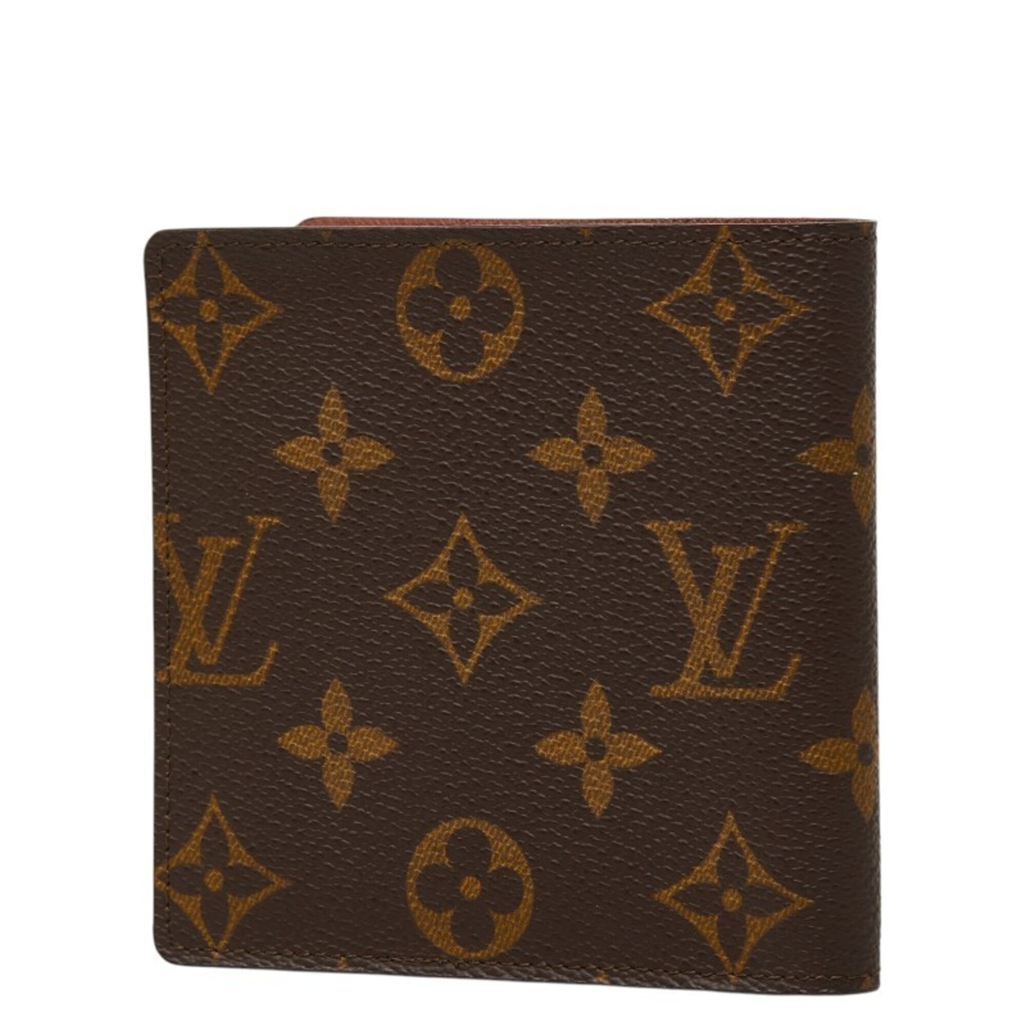 Louis Vuitton Brown Pvc Leather Wallet (Bi-Fold) (Pre-Owned)