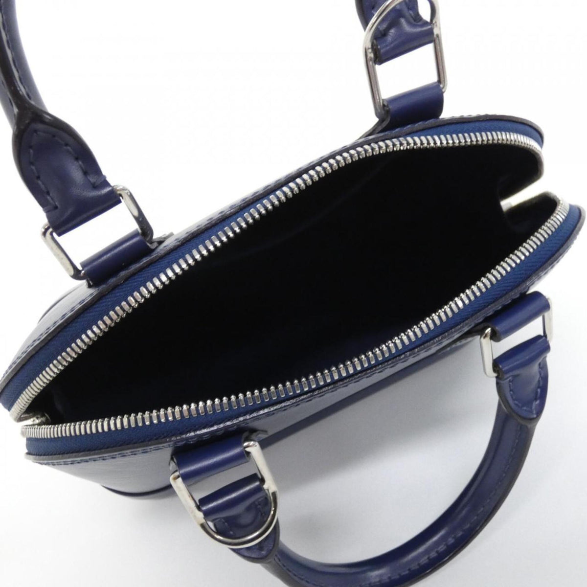 Louis Vuitton Blue Leather Handbag (Pre-Owned)