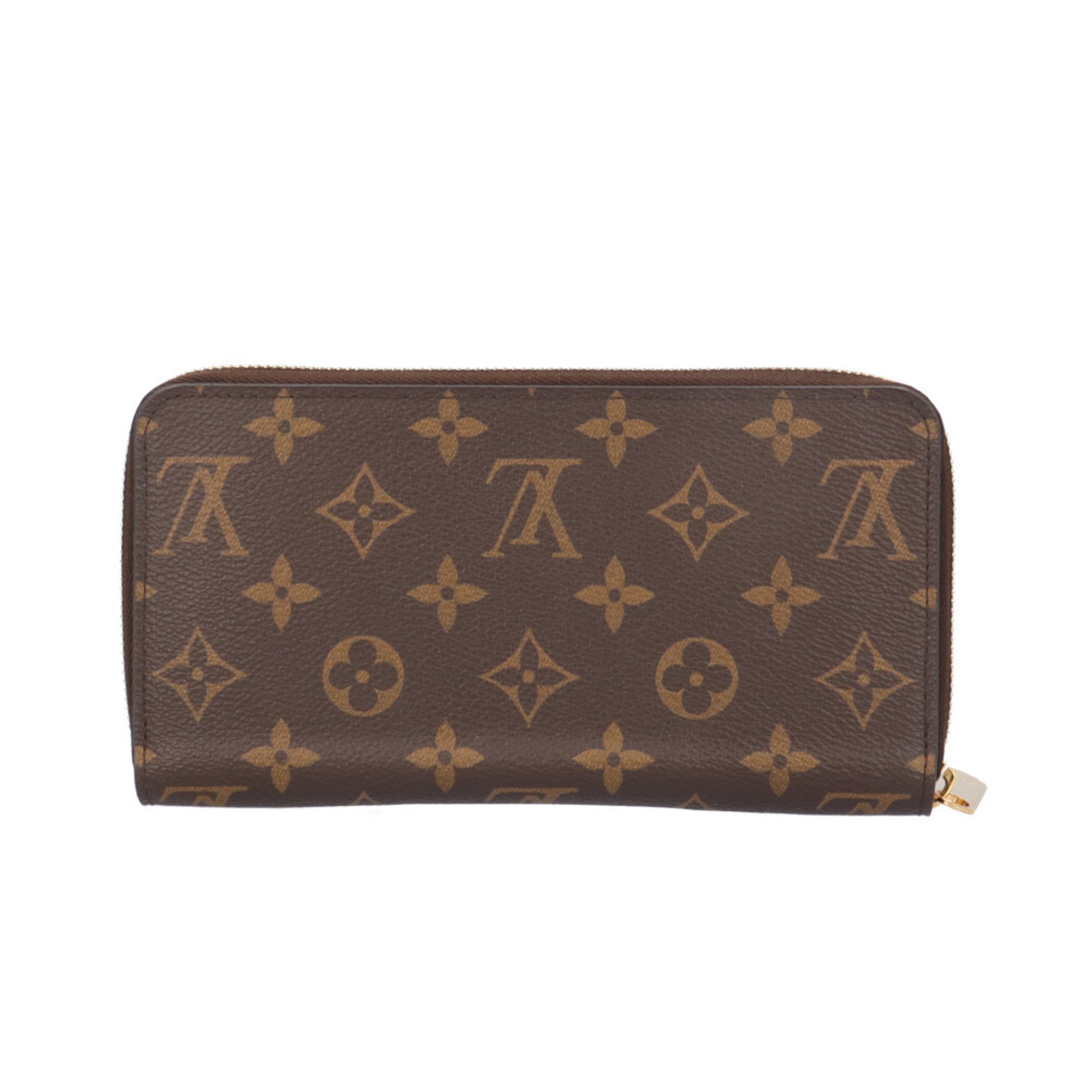 Louis Vuitton Brown Monogram Canvas Long Wallet (Bi-Fold) (Pre-Owned)