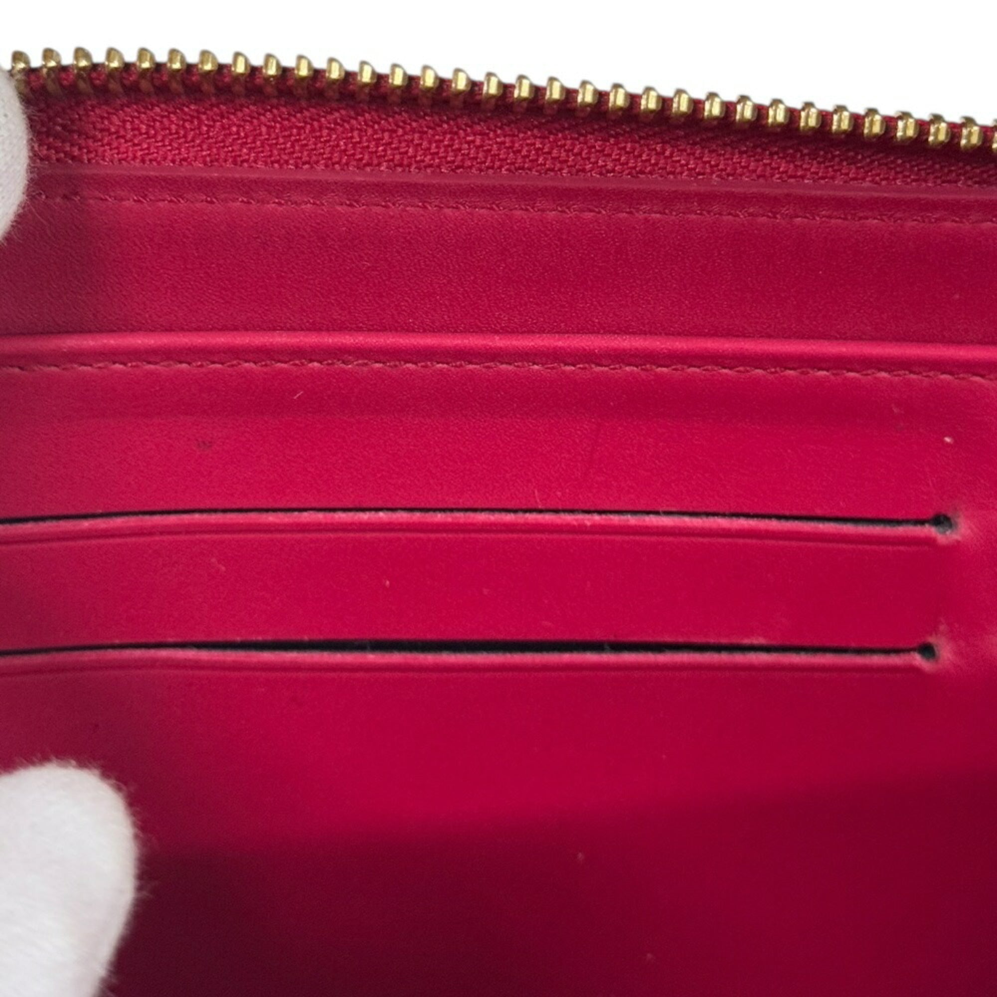 Louis Vuitton Indian Rose Pink Purple Vernis Long Wallet (Bi-Fold) (Pre-Owned)