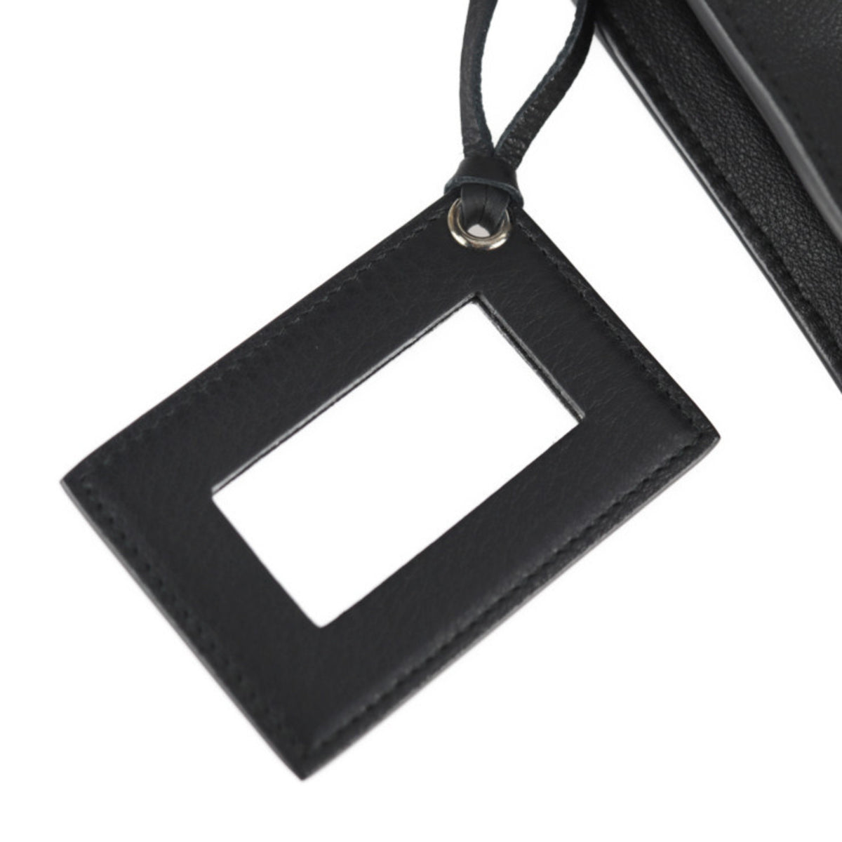 Balenciaga Paper Black Leather Clutch Bag (Pre-Owned)