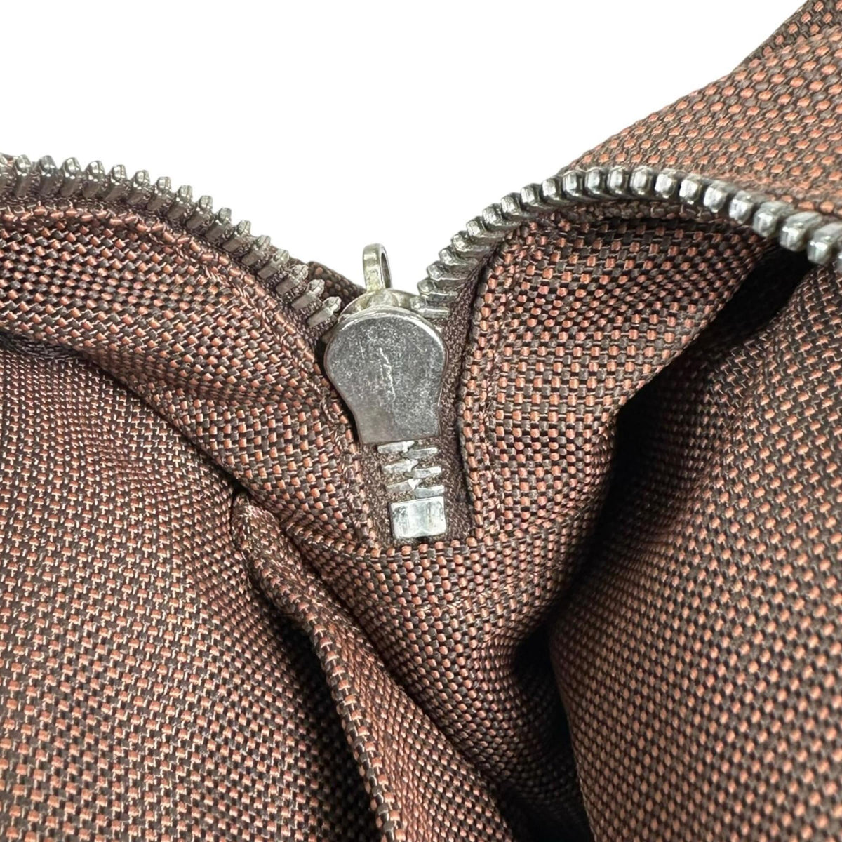 Hermes Brown Canvas Backpack (Pre-Owned)
